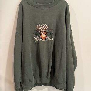 Headwaters Olive Men's Crewneck pullover Sweatshirt XXL